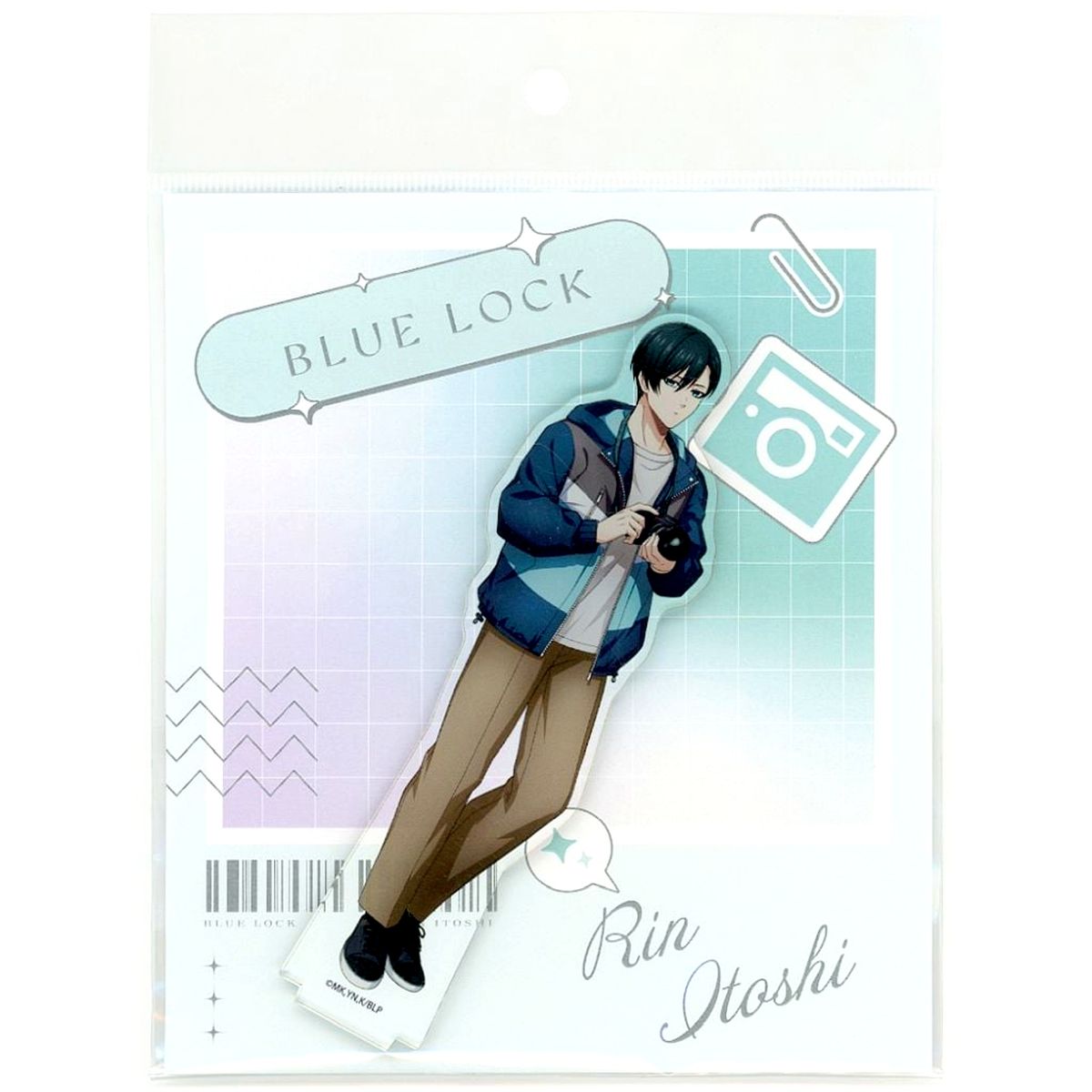 Rin Itoshi Photographer Acrylic Stand Blue Lock [USED]
