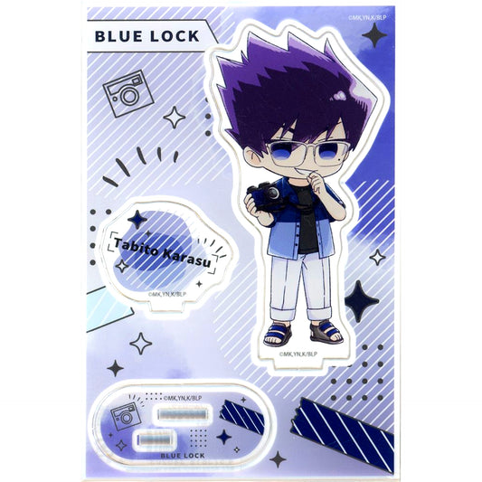 Tabito Karasu Sketchu! Photographer Acrylic Stand Jr. Blue Lock [USED]
