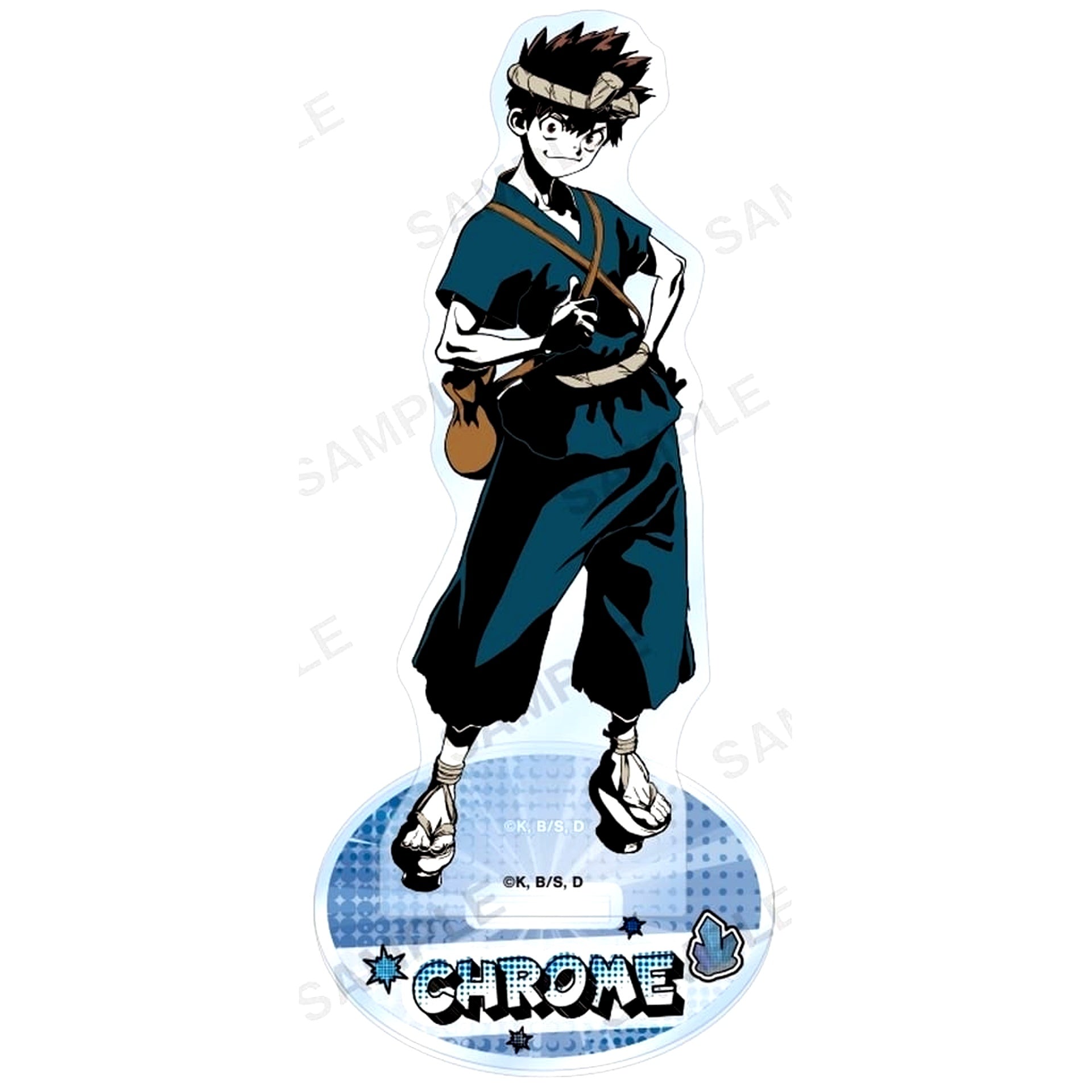 Chrome Dr. STONE Acrylic Stand [USED]