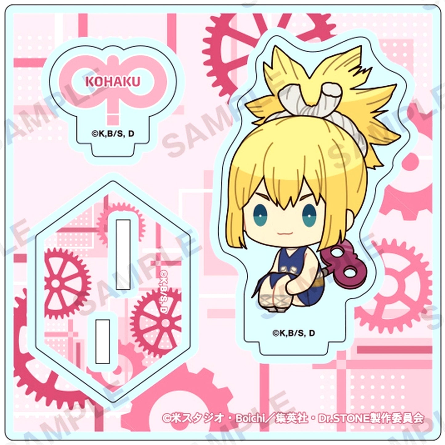 Kohaku Dr.STONE Petatto Nejimaki Ver. Diorama Acrylic Stand [USED]