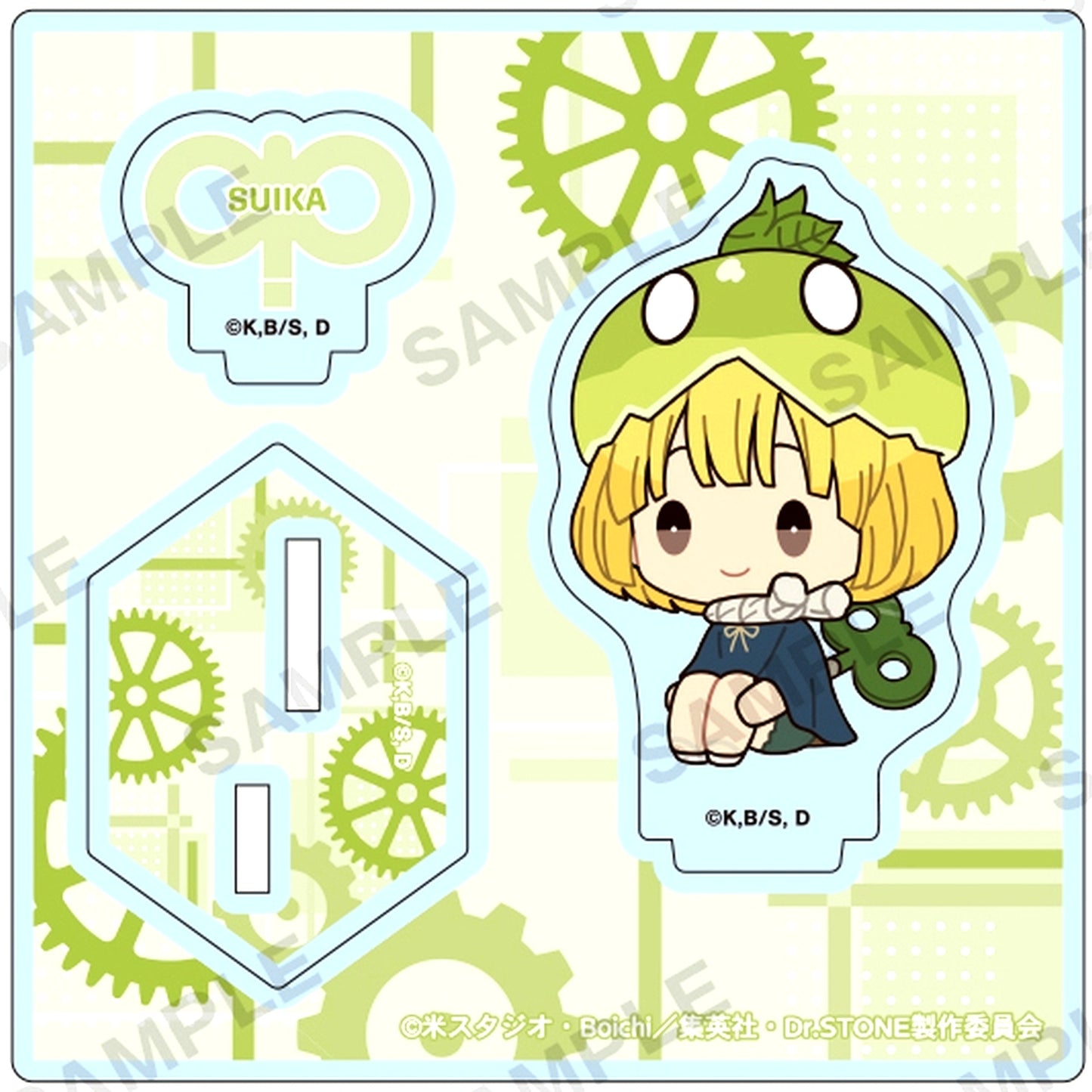 Suika - Petatto Nejimaki Ver. Diorama Acrylic Stand Dr. Stone [USED]