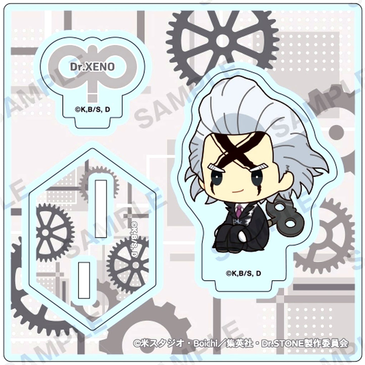 Dr. Xeno Petatto Nejimaki Ver. Dr. STONE Diorama Acrylic Stand [USED]