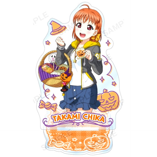 Chika Takami Halloween Ver. Acrylic Stand Aqours Love Live! School Idol Festival [USED]