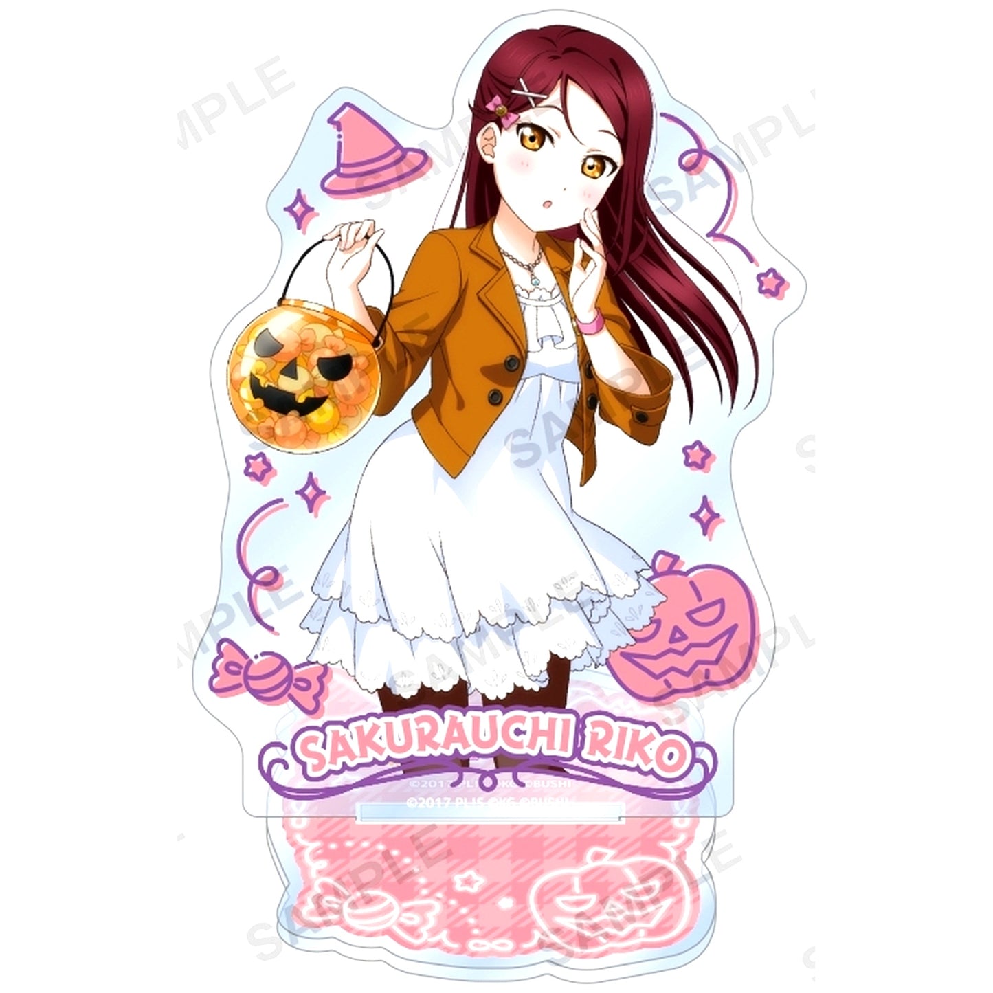 Riko Sakurauchi Halloween Ver. Acrylic Stand Aqours Love Live! School Idol Festival [USED]