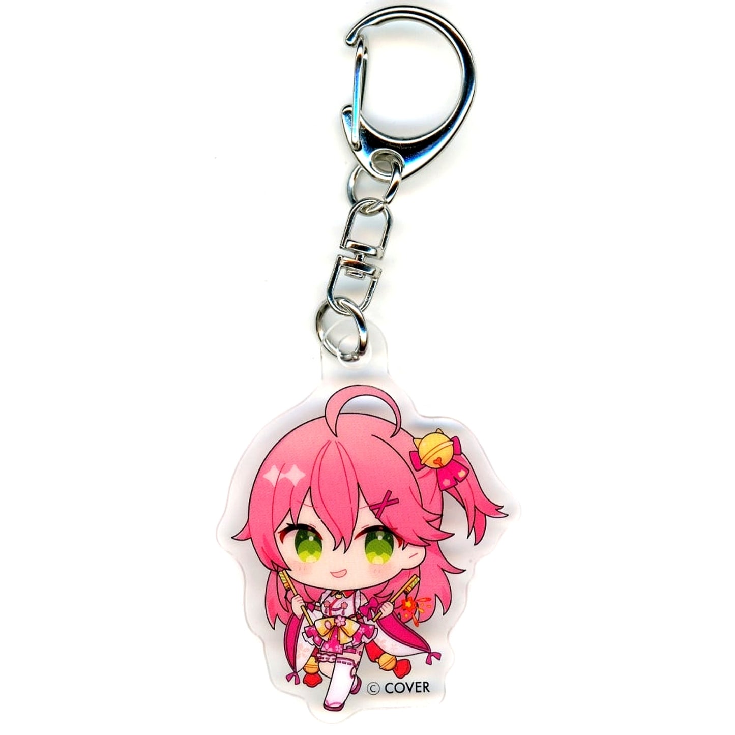 Sakura Miko hololive Random Mini Acrylic Keychain Holo Hanabi 8th Anniv Fireworks [USED]