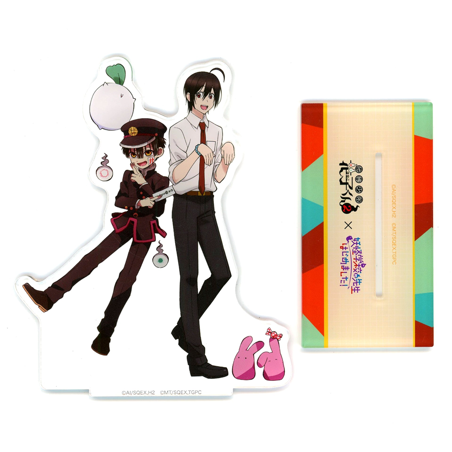 Hanako-kun & Haruaki Abe Toilet-Bound Hanako-kun 2 x A Terrified Teacher at Ghoul School Acrylic Stand [USED]