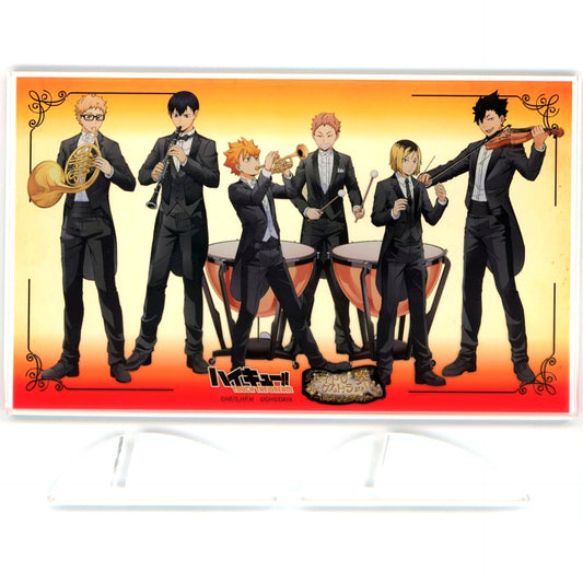 Haidori Orchestra Plays 1st Anniversary Concert Acrylic Block Haikyu!! TOUCH THE DREAM POP UP SHOP in Atre Akihabara [USED]