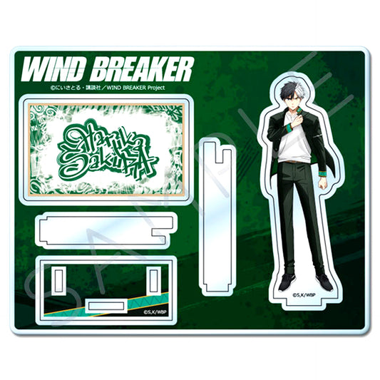 Haruka Sakura YA. Acrylic Stand Part 3 WIND BREAKER [USED]