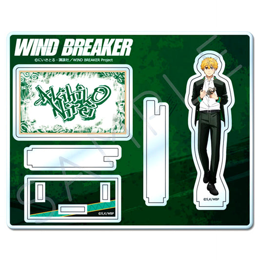 Akihiko Nirei YD. Acrylic Stand Part 3 WIND BREAKER [USED]