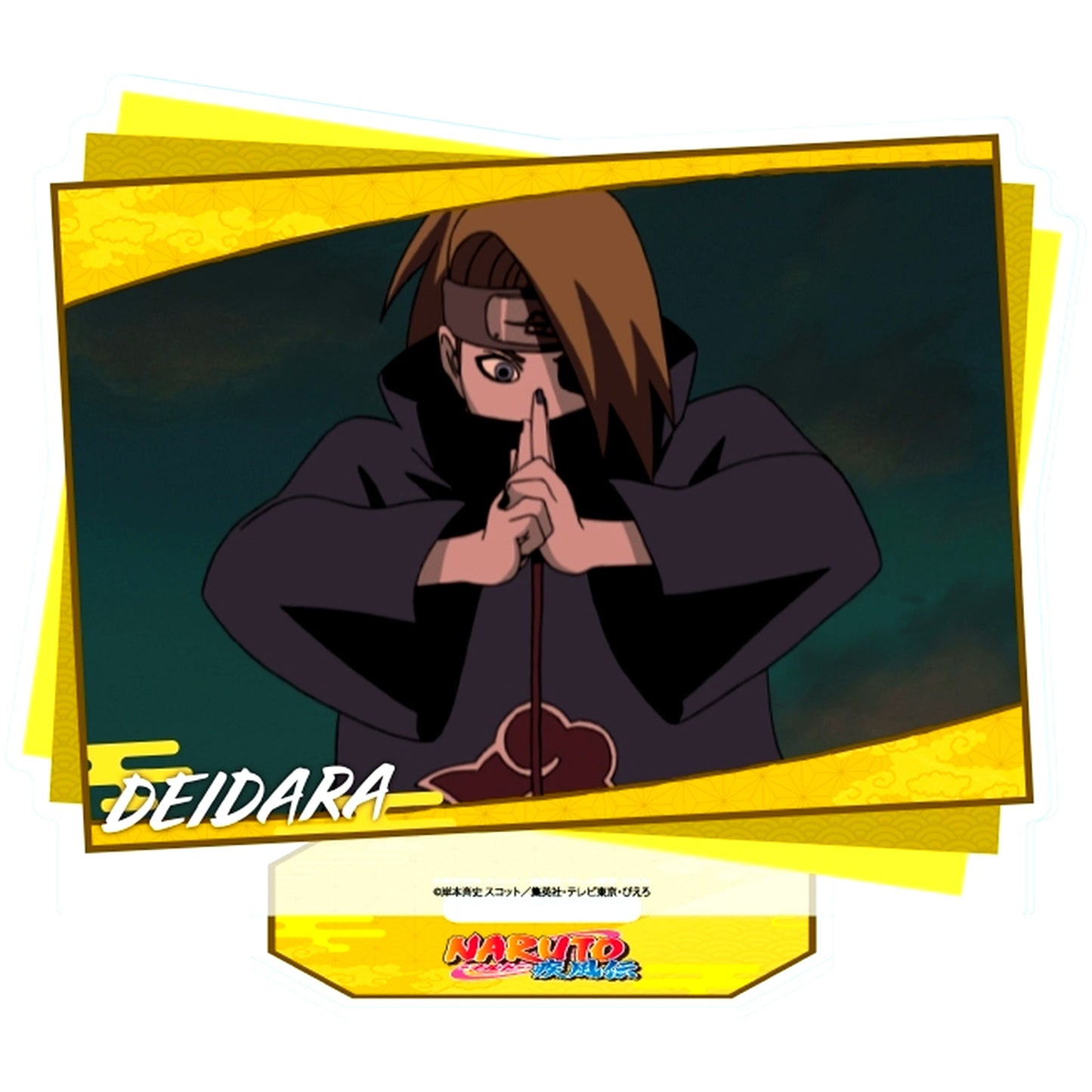 Deidara 63. Scene Shot Acrylic Stand Naruto Shippuden [USED]