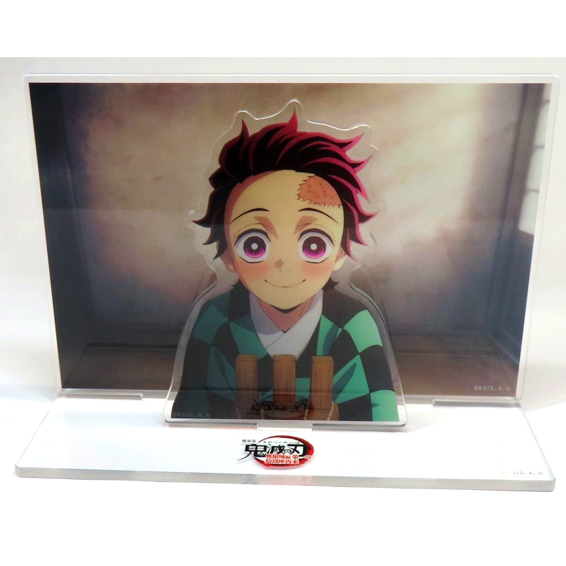 Tanjiro Kamado Scene Just As It Is Acrylic Stand Demon Slayer: Kimetsu no Yaiba the Movie: Infinity Castle Chapter 1 Akaza Returns x ufotable Cafe x Machi Asobi CAFE Cutting the Fire Cover of the Decisive Battle - Teaser Period - Chapter 1 [USED]