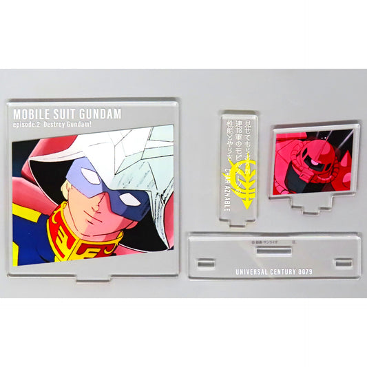 Ep 2 Char Aznable (A) Mobile Suit Gundam Dialogue Acrylic Collection [USED]