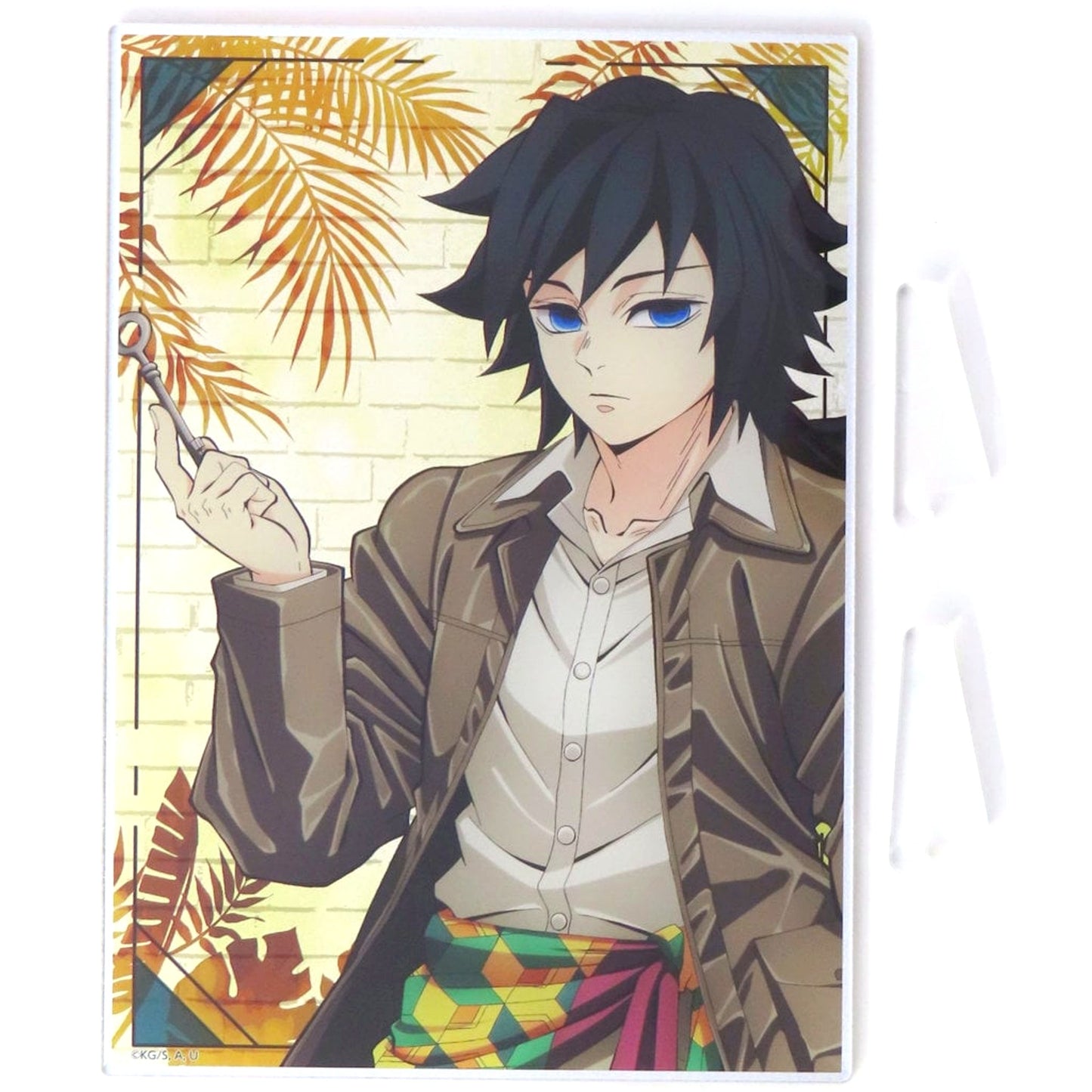 Giyu Tomioka Metallic Acrylic Board Demon Slayer: Kimetsu no Yaiba x Sunshine City Total Concentration! Urban Legend of the Sun Chapter 3 Minigame Giant Garapon Prize A [USED]