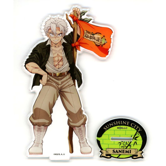 Sanemi Shinazugawa Acrylic Stand Demon Slayer x Sunshine City Total Concentration! Urban Legend of the Sun Chapter 3 Tenbou Park Ltd [USED]