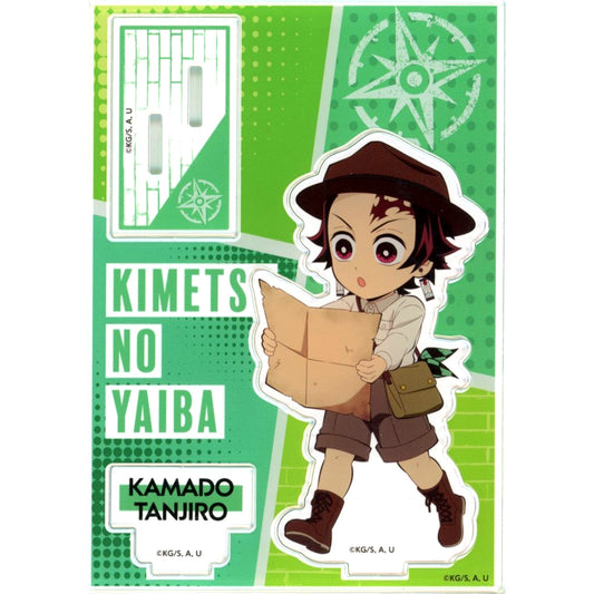 Tanjiro Kamado Mini Character Acrylic Stand Demon Slayer: Kimetsu no Yaiba x Sunshine City Total Concentration! City Legend of the Sun Chapter 3 Tenbou Park Exclusive [USED]