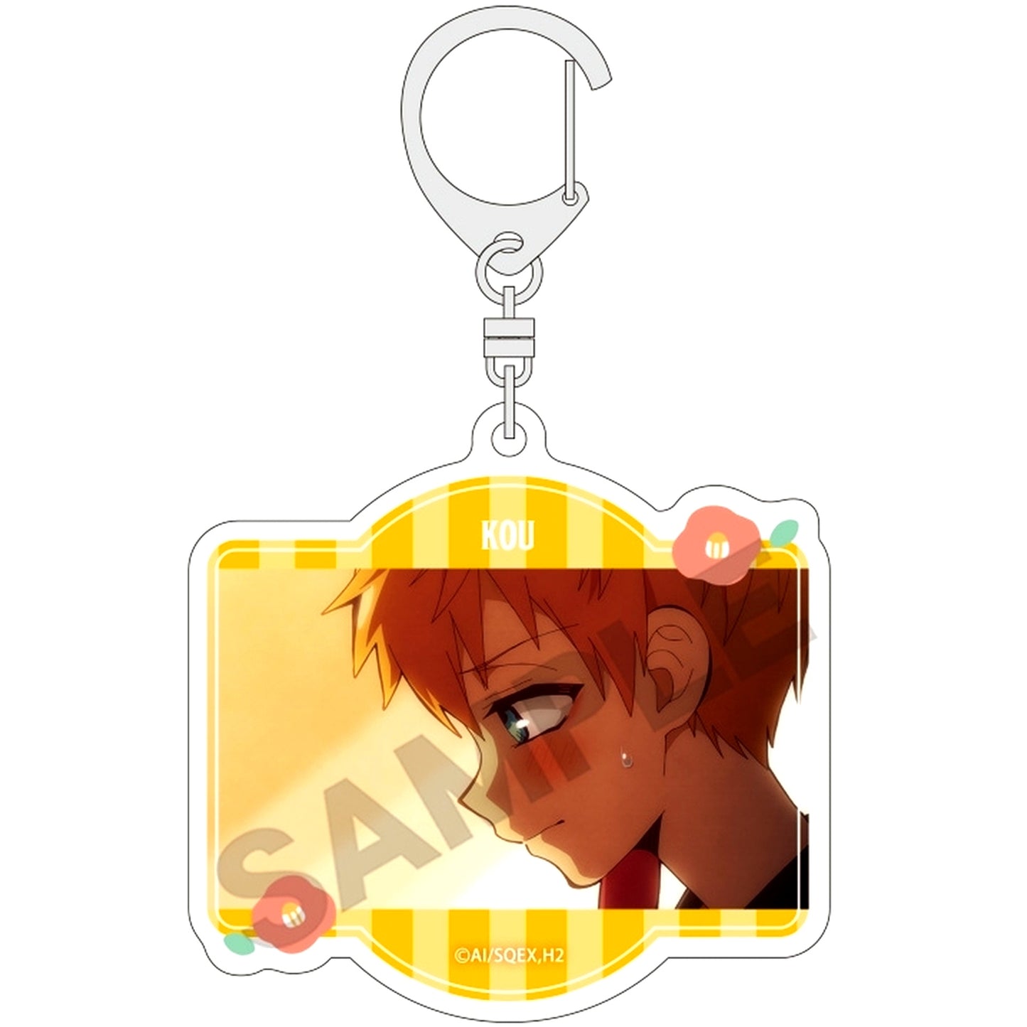 Kou Minamoto B Toilet-bound Hanako-kun 2 Trading Acrylic Keychain Scene Shot [USED]