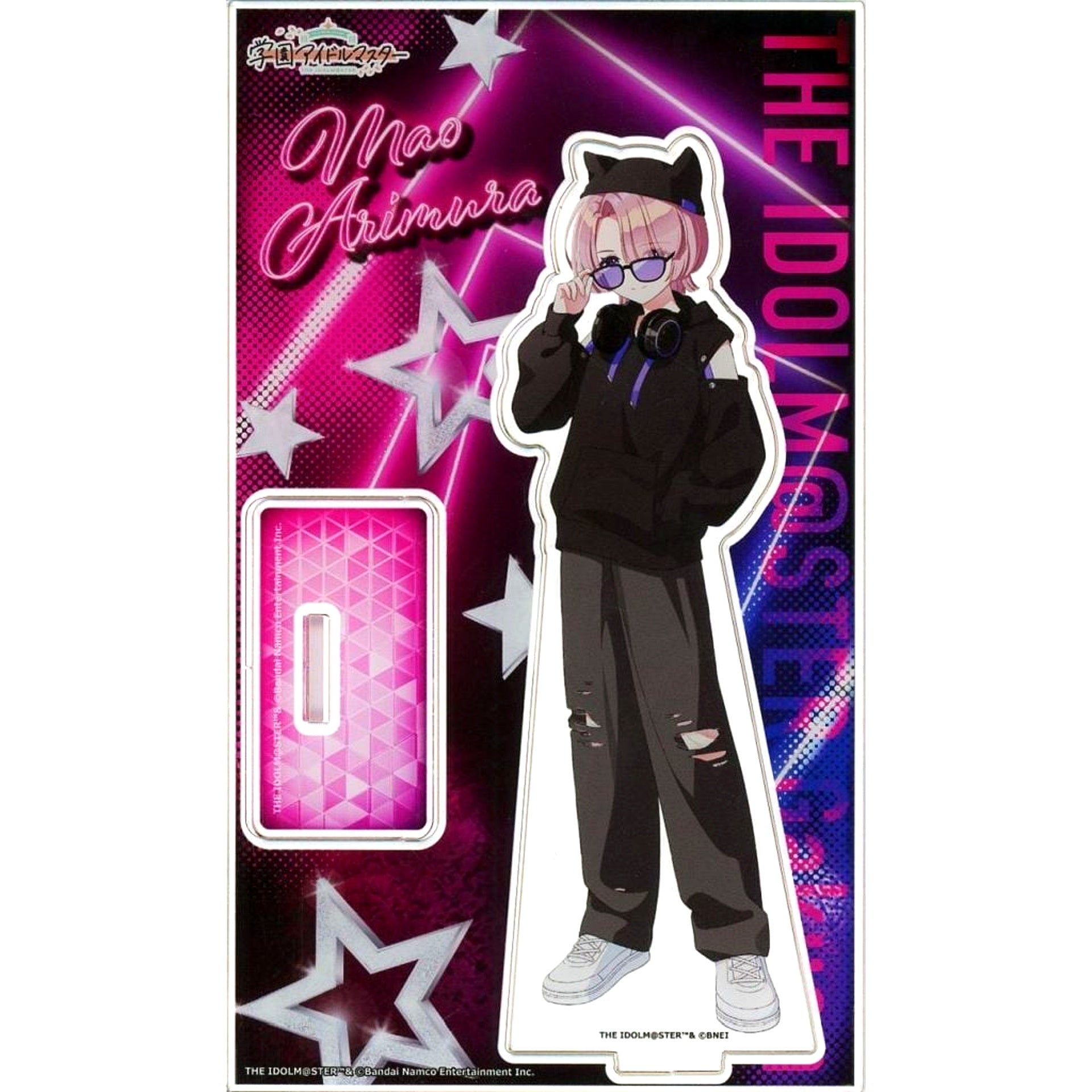 Mao Arimura Gakuen Idolmaster Acrylic Stand Karaoke no Tetsujin Vol.2 [USED]