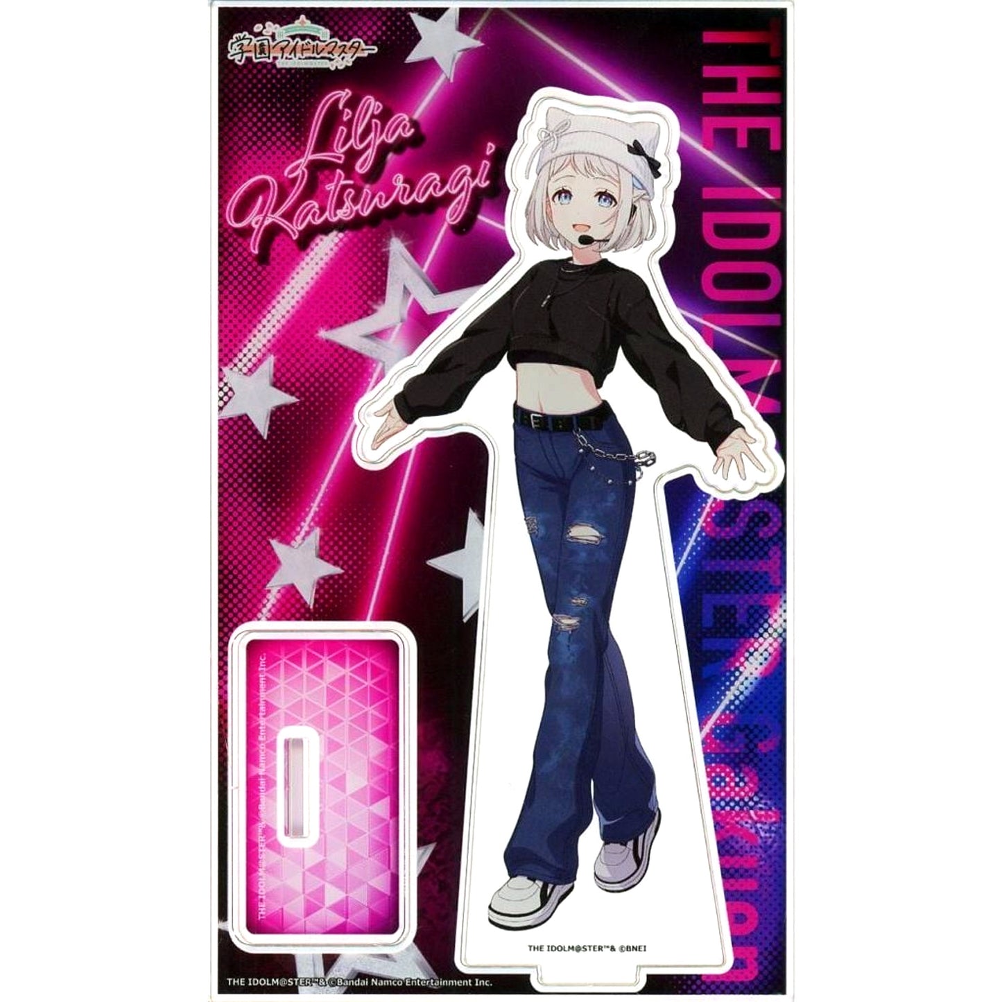 Lilja Katsuragi Gakuen Idolmaster Acrylic Stand Karaoke no Tetsujin Vol.2 [USED]