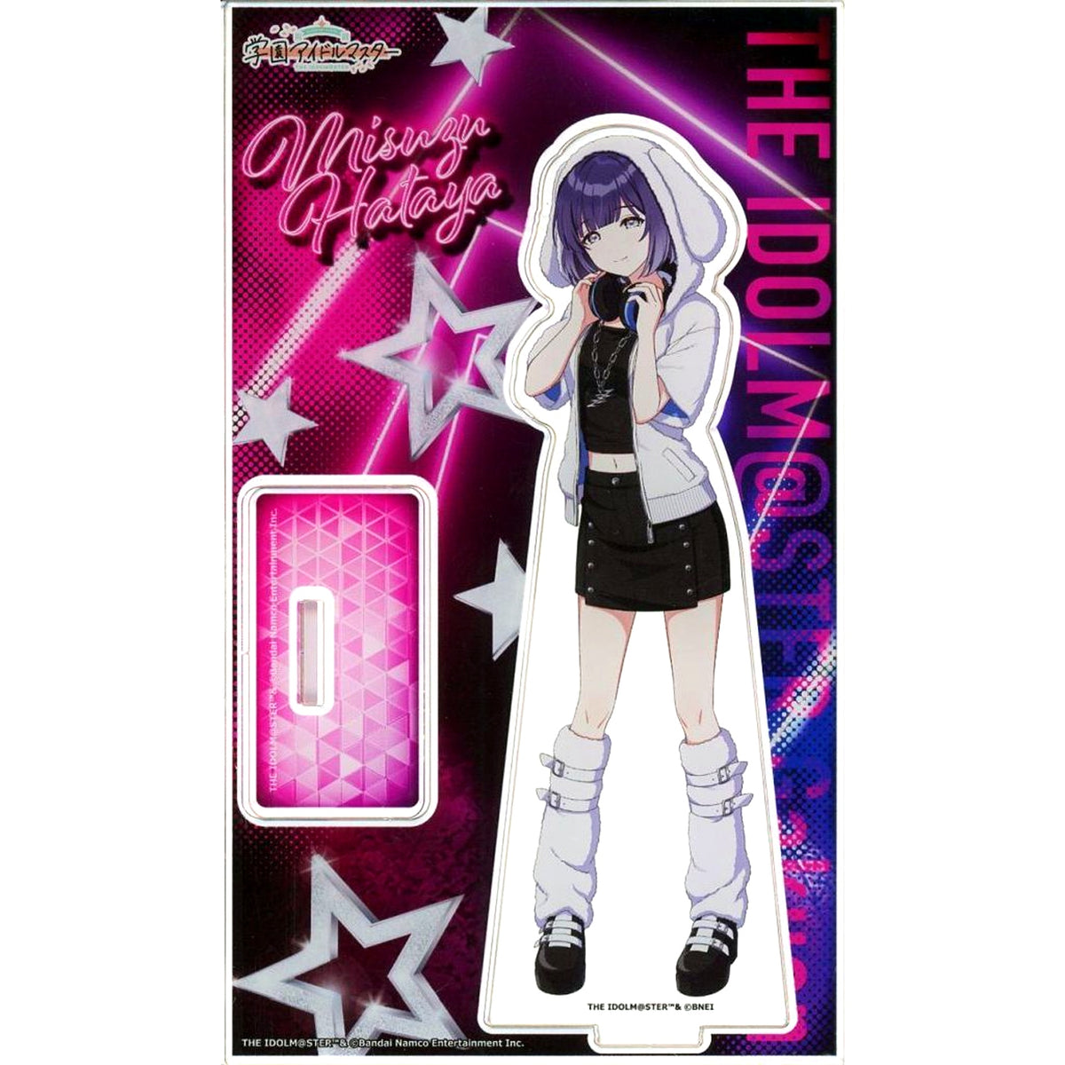 Misuzu Hataya Vol. 2 Gakuen Idolmaster x Karaoke no Tetsujin Acrylic Stand [USED]
