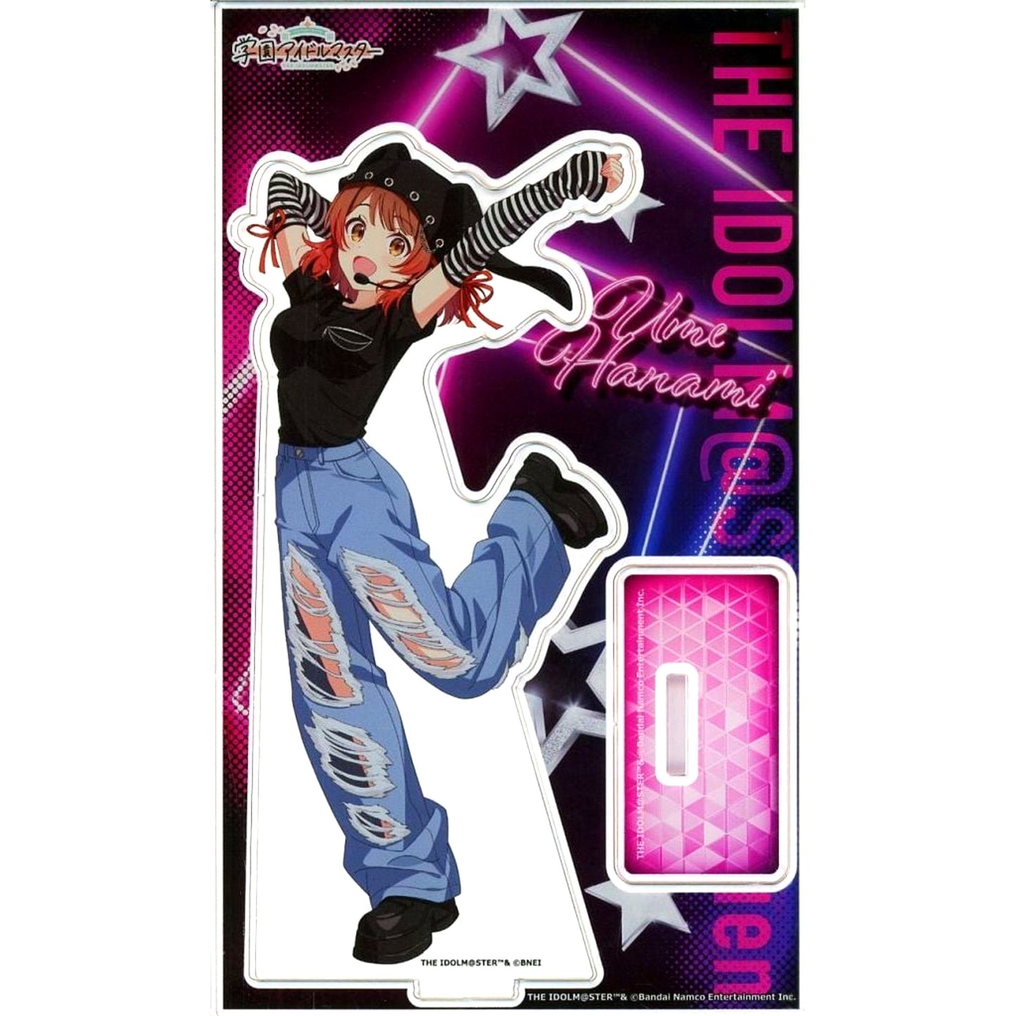 Ume Hanami Gakuen Idolmaster Acrylic Stand Karaoke no Tetsujin Vol.2 [USED]