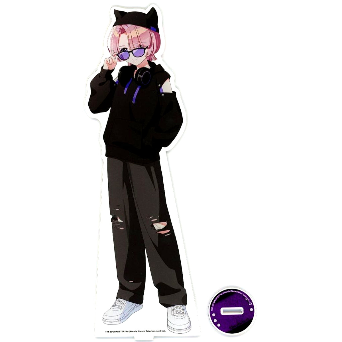 Mao Arimura BIG Acrylic Stand Gakuen Idolmaster x Karaoke no Tetsujin Vol. 2 Mail Order Limited [USED]