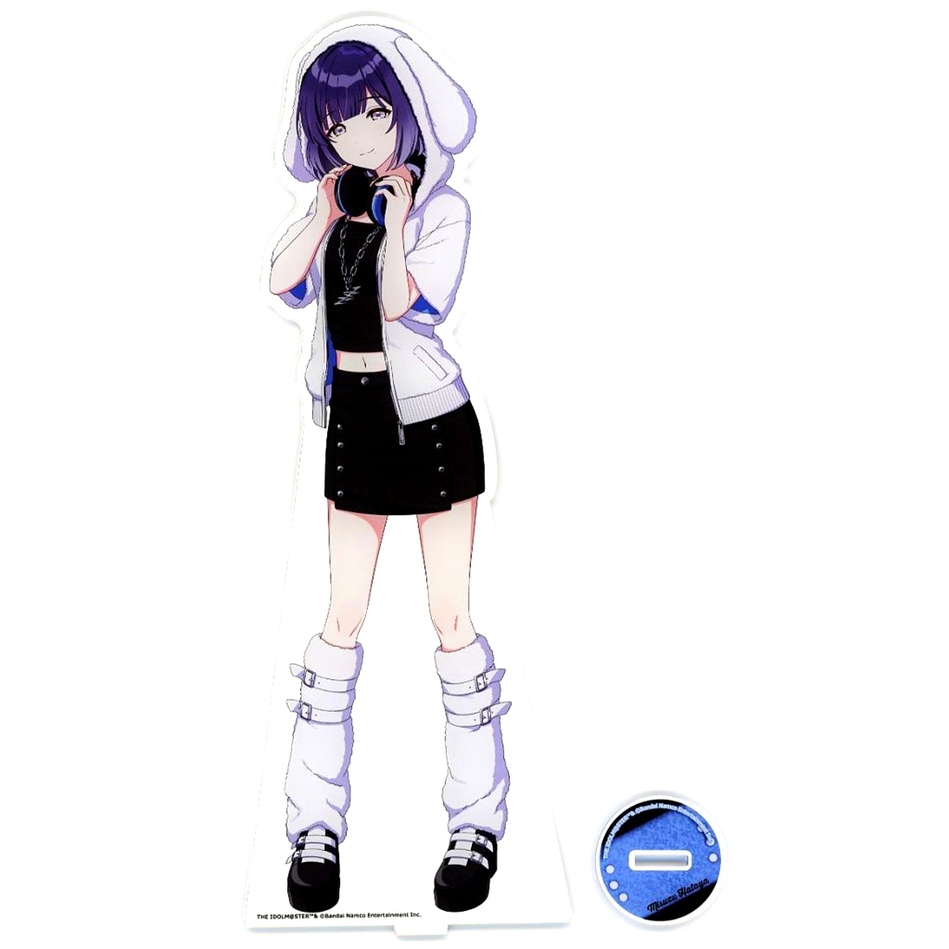 Misuzu Hataya Gakuen Idolmaster x Karaoke no Tetsujin Vol.2 Mail Order Limited BIG Acrylic Stand [USED]
