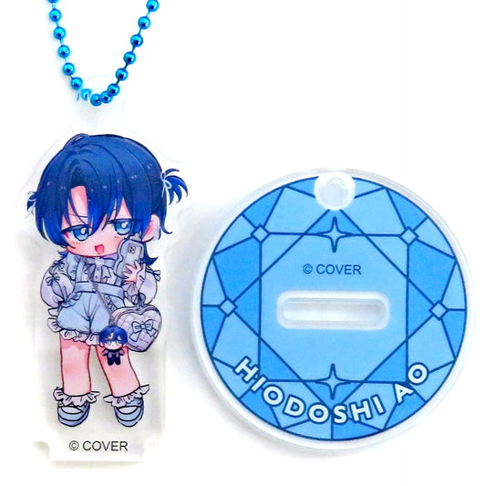 Hiodoshi Ao D. Virtual YouTuber Hololive DEV_IS Ao-kun Stylish Random Mini Acrylic Stand Keychain Hiodoshi Ao Birthday Celebration 2025 [USED]
