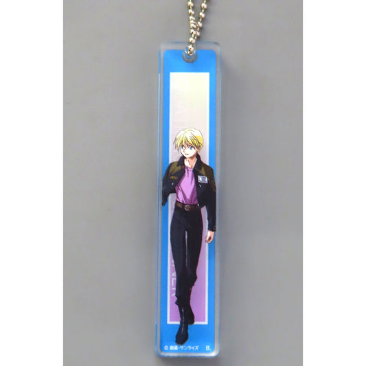 Quatre Raberba Winner Character Illustration Room Key Style Acrylic Charm Mobile Suit Gundam Wing Endless Waltz [USED]