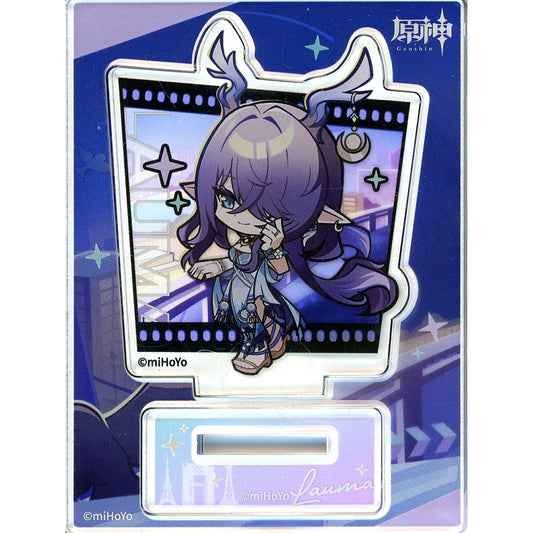 Iansa Mini Acrylic Stand Genshin Impact Teyvat Tour Sky Garden and Moon Prayer [USED]