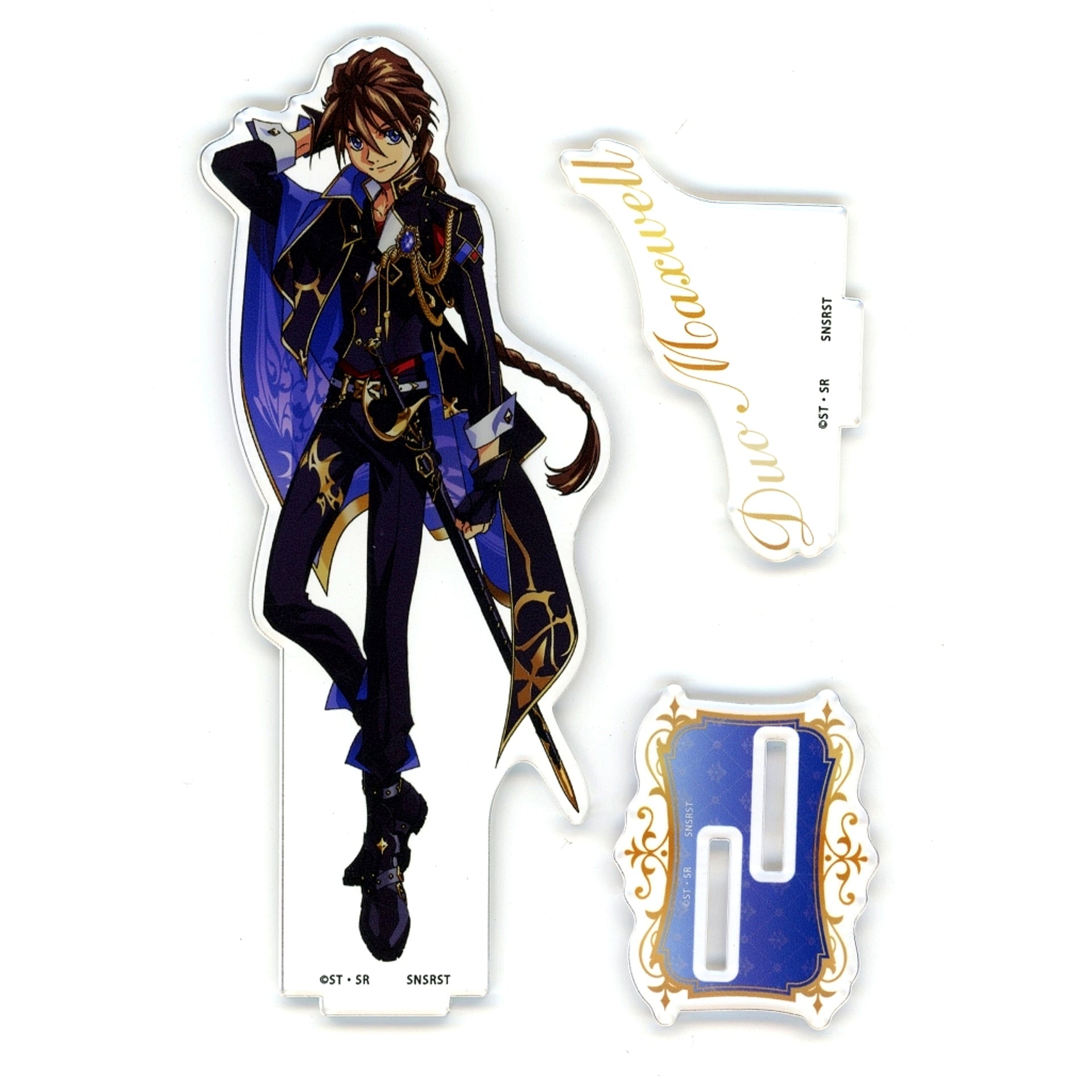 Duo Maxwell Knight Style Mobile Suit Gundam Wing Acrylic Stand Knight Style in animate [USED]