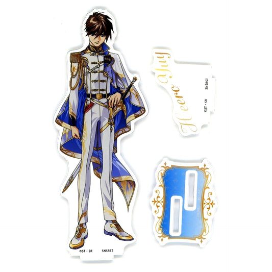 Heero Yuy Mobile Suit Gundam Wing Knight Style Acrylic Stand in Animate [USED]