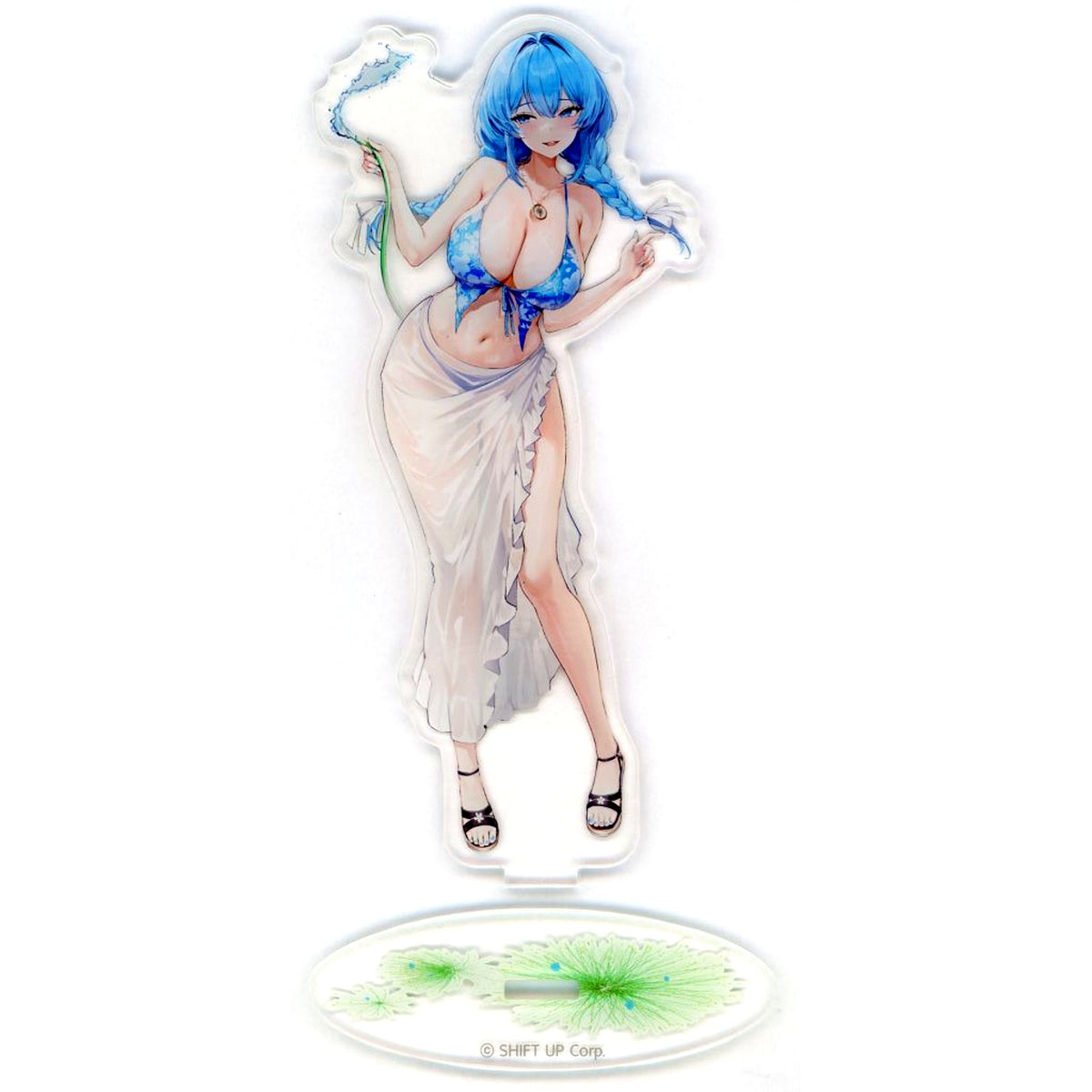 Helm A-01 Prize Goddess of Victory: Nikke Peaceful Summer Vacation in the Countryside Kujicolle BIG Acrylic Stand [USED]