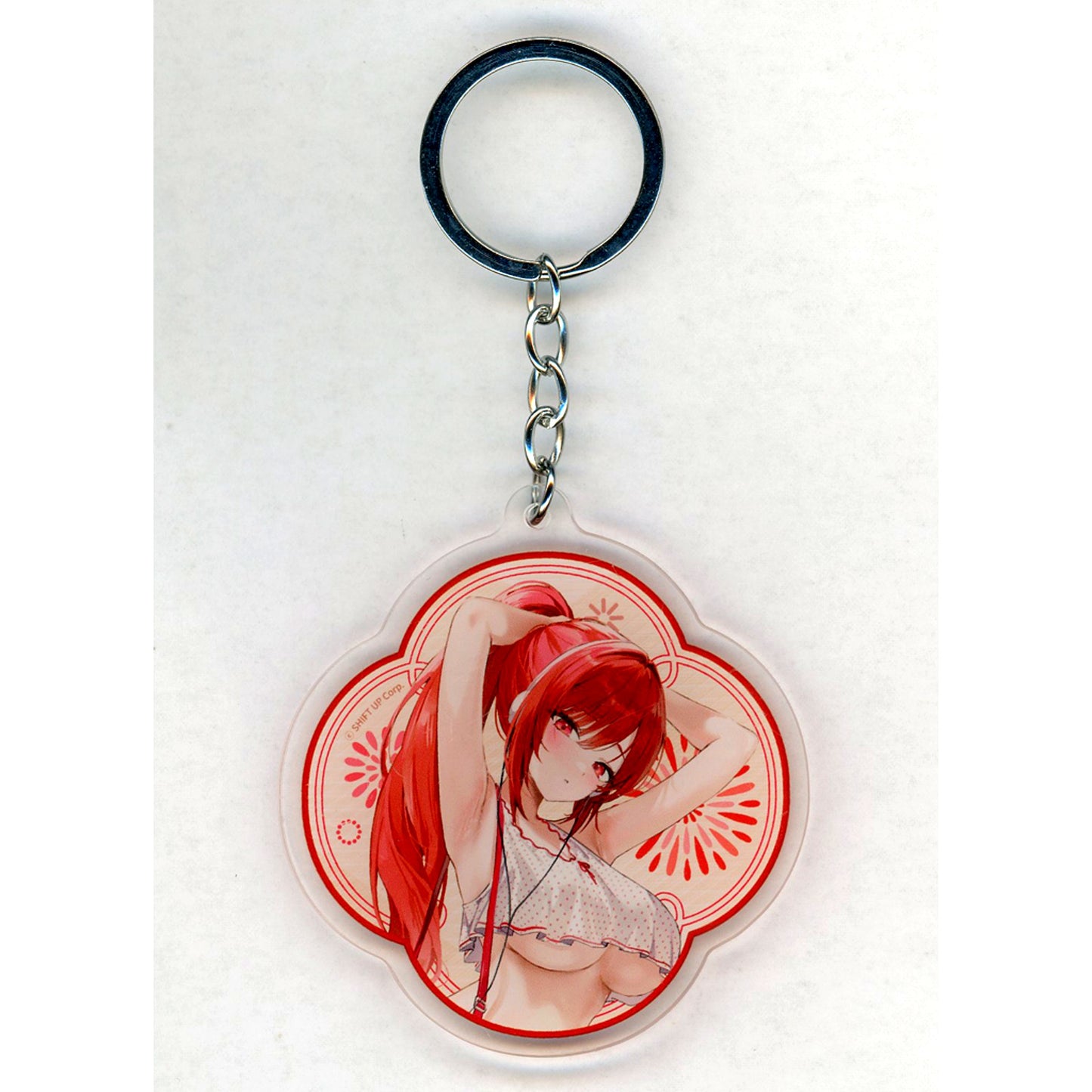 Rapi Goddess of Victory: Nikke Acrylic Keychain Kuji Colle Peaceful Summer Vacation Prize C-04 [USED]