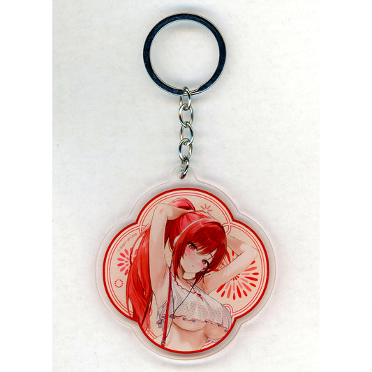 Rapi Goddess of Victory: Nikke Acrylic Keychain Kuji Colle Peaceful Summer Vacation Prize C-04 [USED]