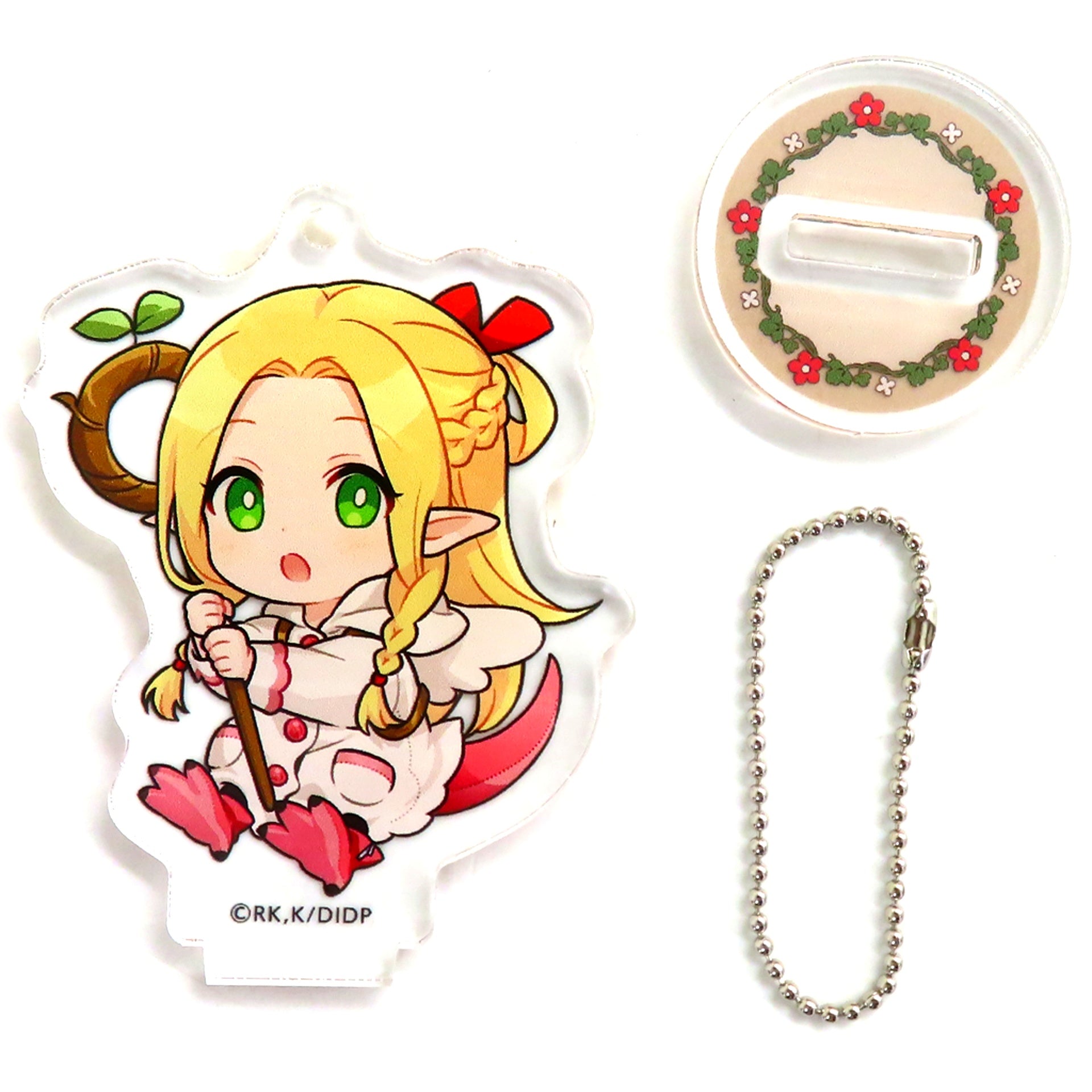 Marcille Donato Delicious in Dungeon Chibi Acrylic Stand Keychain Kuji Colle Prize C-02 [USED]