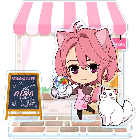 Aira Shiratori Cat Cafe Petitchoko Mini Acrylic Diorama Dandadan [USED]