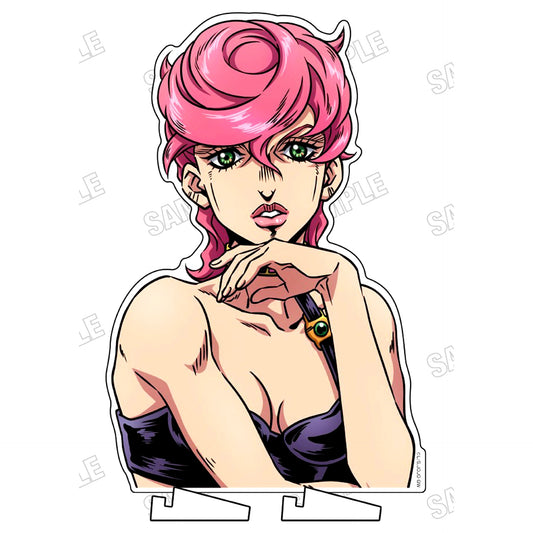 Trish Una 7 RE Bust-Up Acrylic Stand JoJo's Bizarre Adventure Part 5 Golden Wind [USED]