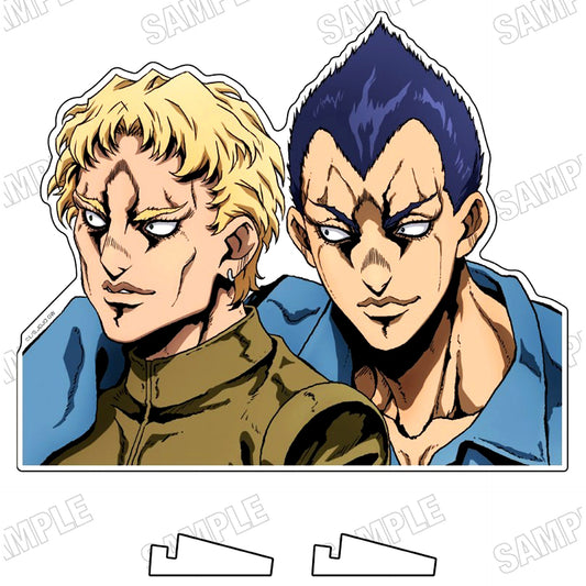 Sorbet & Gelato 15 RE Bust-Up Acrylic Stand JoJo's Bizarre Adventure Part 5 Golden Wind [USED]