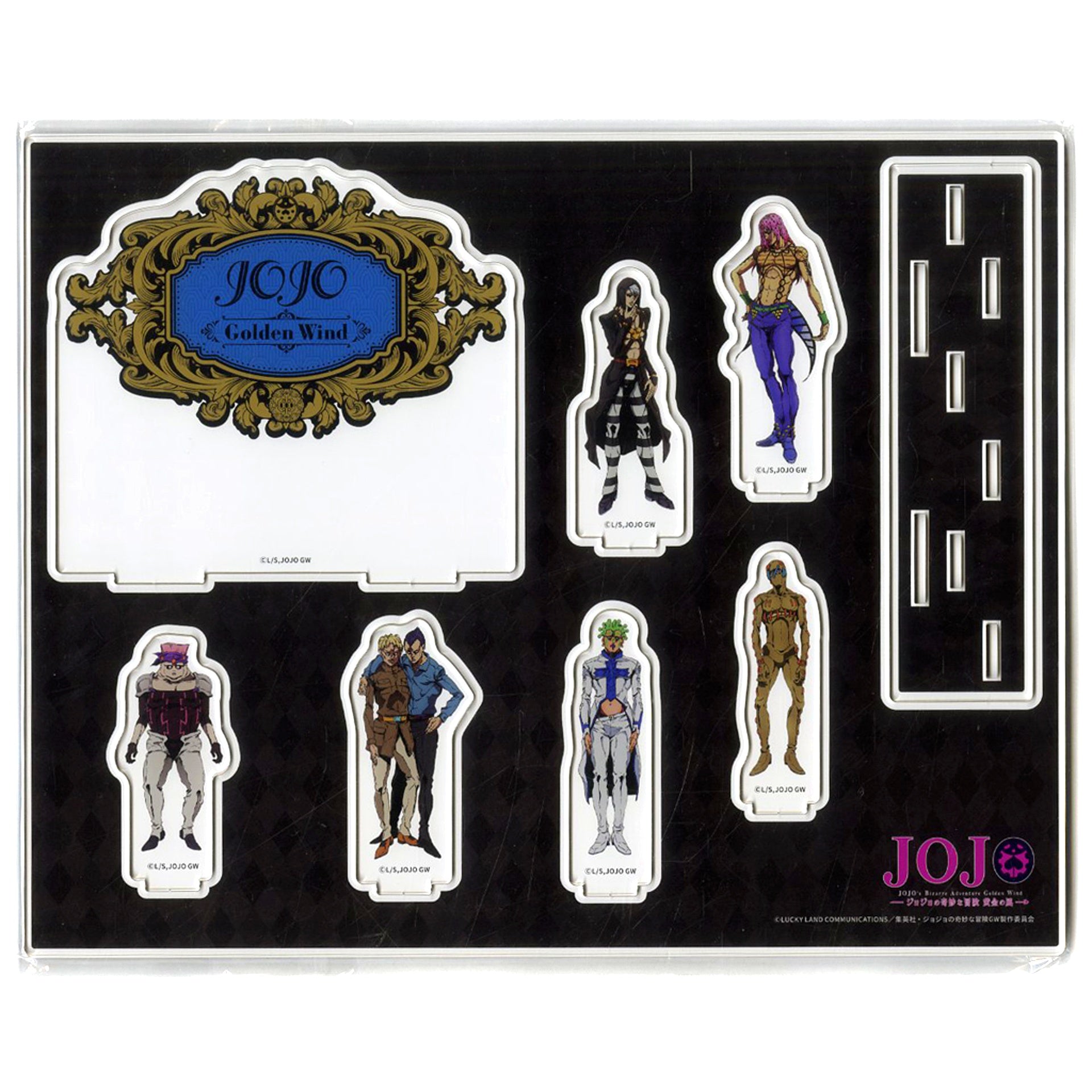 Group 2 RE Acrylic Diorama JoJo's Bizarre Adventure Part 5 Golden Wind [USED]