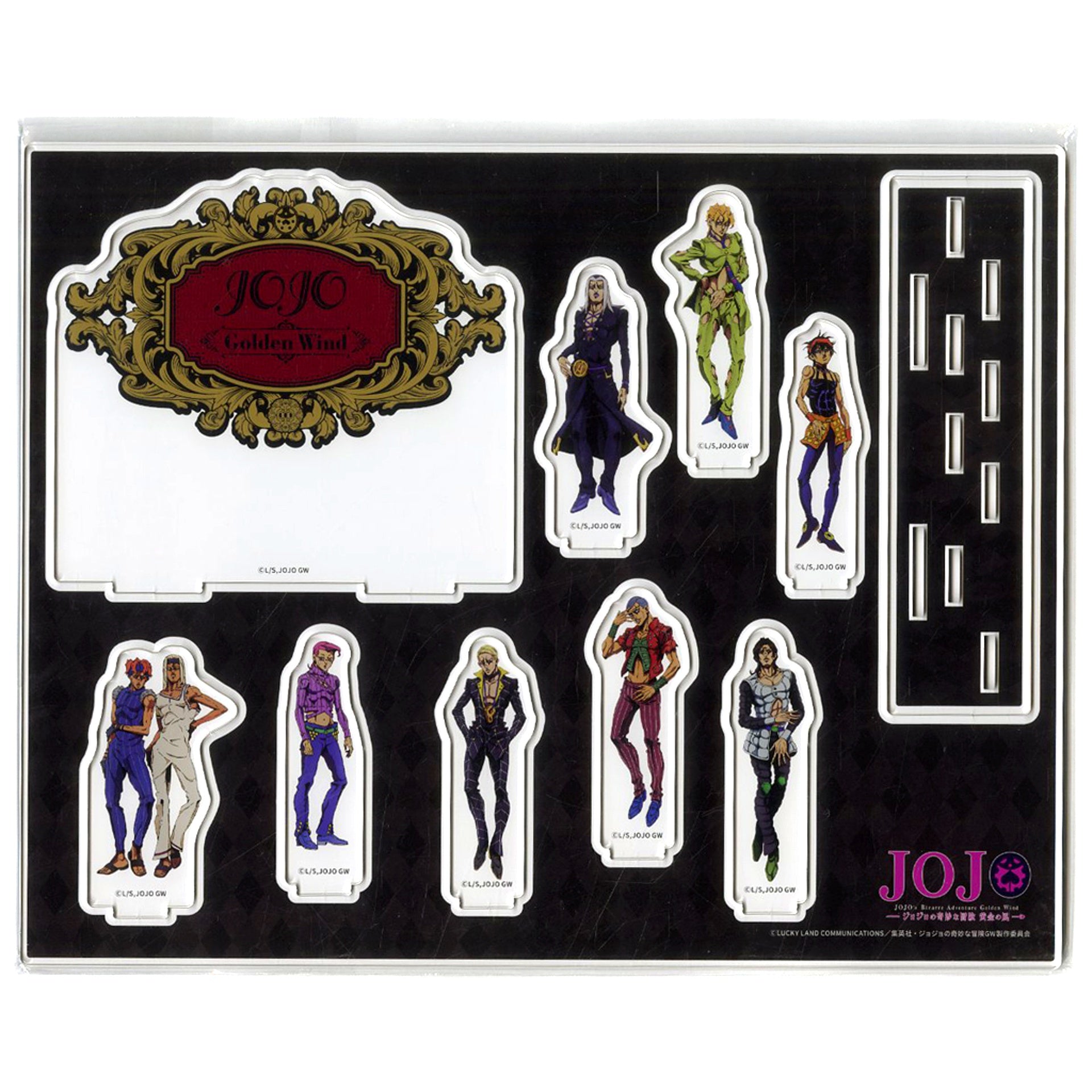 Group 3 RE Acrylic Diorama JoJo's Bizarre Adventure Part 5 Golden Wind [USED]
