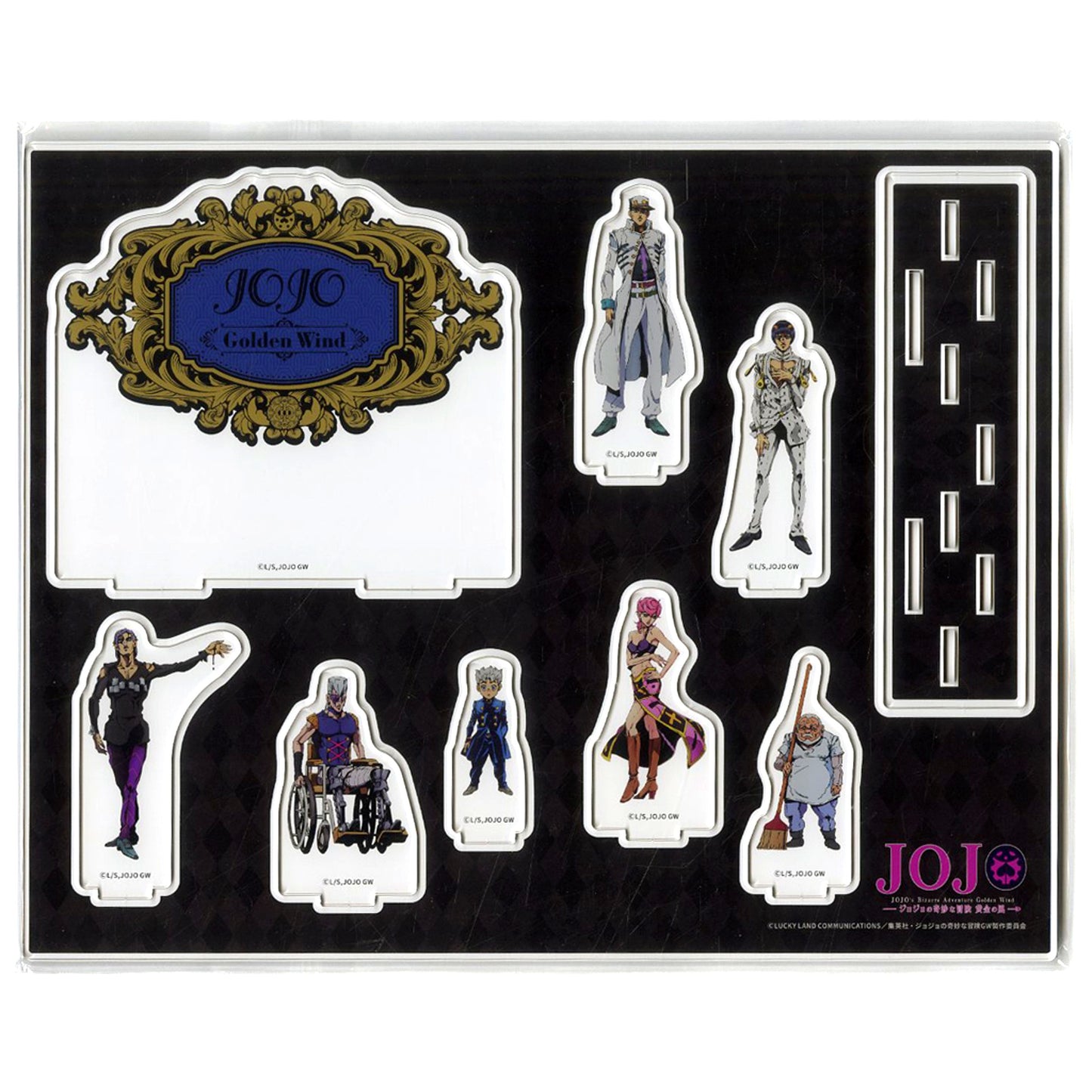 Group 4 RE Acrylic Diorama JoJo's Bizarre Adventure Part 5 Golden Wind [USED]