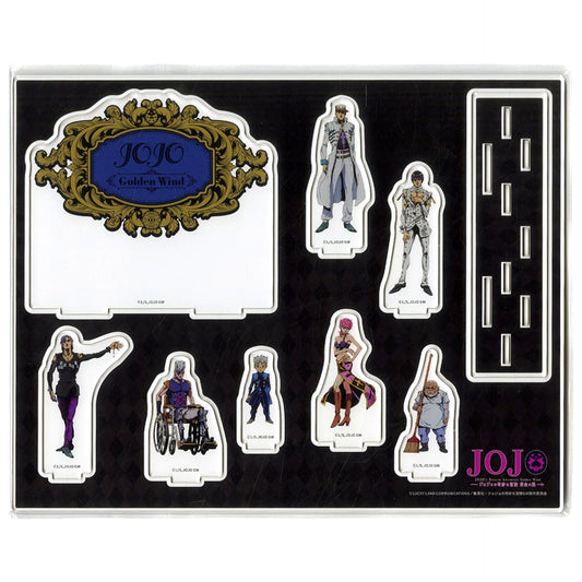 Group 4 RE Acrylic Diorama JoJo's Bizarre Adventure Part 5 Golden Wind [USED]