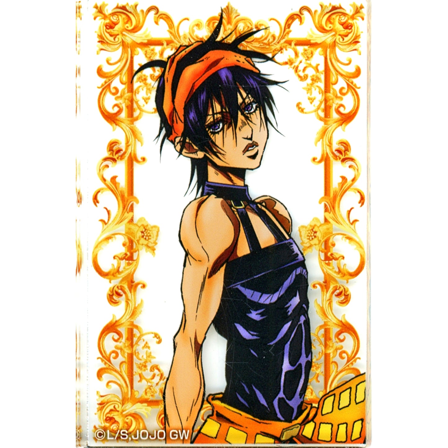 Narancia Ghirga Acrylic Block Collection RE Vol.1 JoJo's Bizarre Adventure Part 5 Golden Wind [USED]