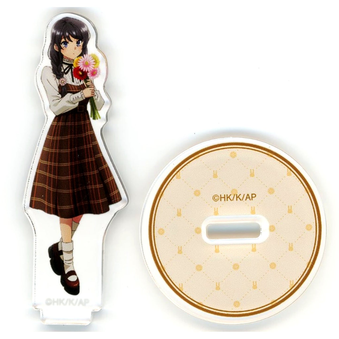 Mai Sakurajima Autumn Full Body Mai Sakurajima Birthday 2025 Ver. Illustration Trading Acrylic Stand Rascal Does Not Dream of a Season Girl Mai Sakurajima Birthday Fair 2025 in Animate [USED]