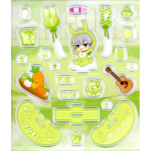 Yuki IDOLiSH7 Baby Komyu Acrylic Flake & Swaying Stand [USED]