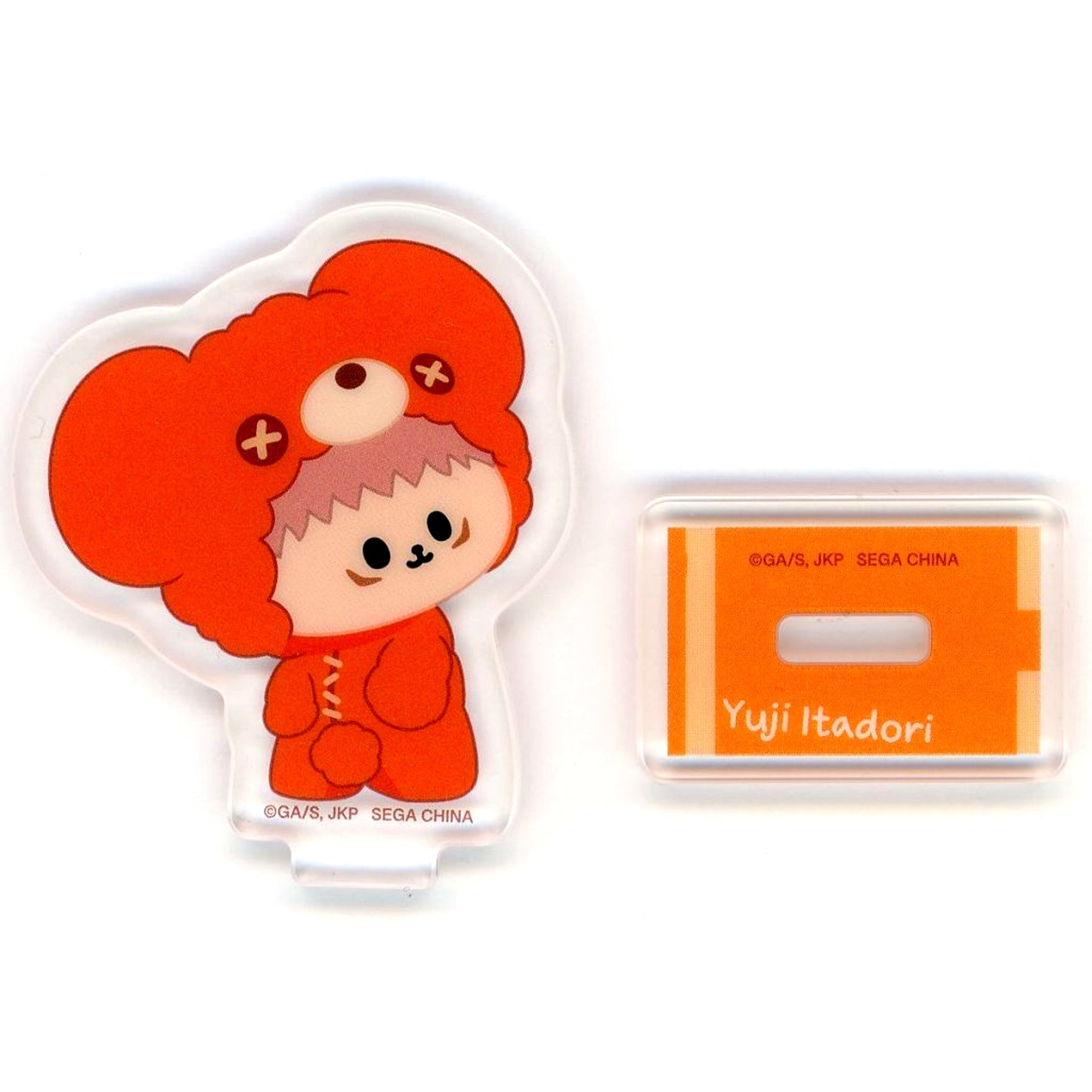 Yuji Itadori A E-1 Prize Acrylic Stand Sega Lucky Kuji Online Jujutsu Kaisen Shibuya Incident Hug Hug Me! [USED]