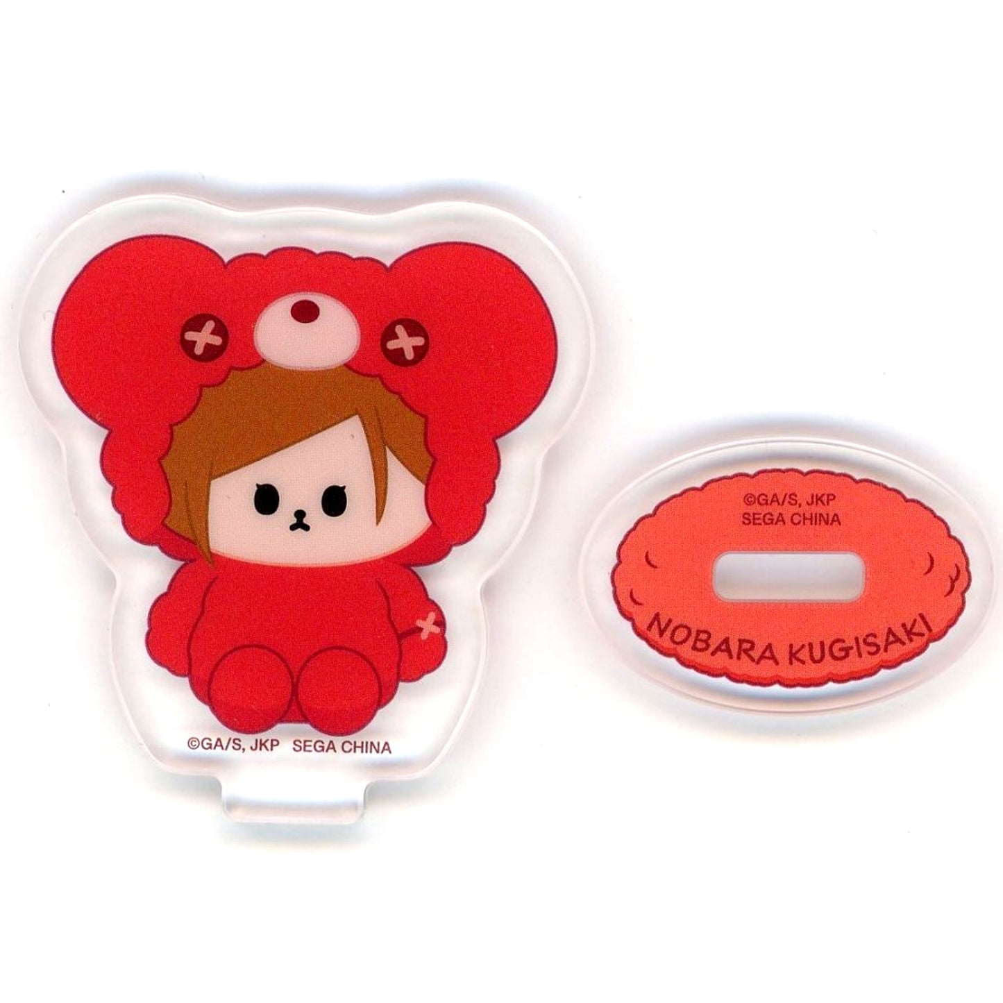 Nobara Kugisaki B E-6 Prize Acrylic Stand Sega Lucky Kuji Online Jujutsu Kaisen Shibuya Incident Hug Hug Me! [USED]