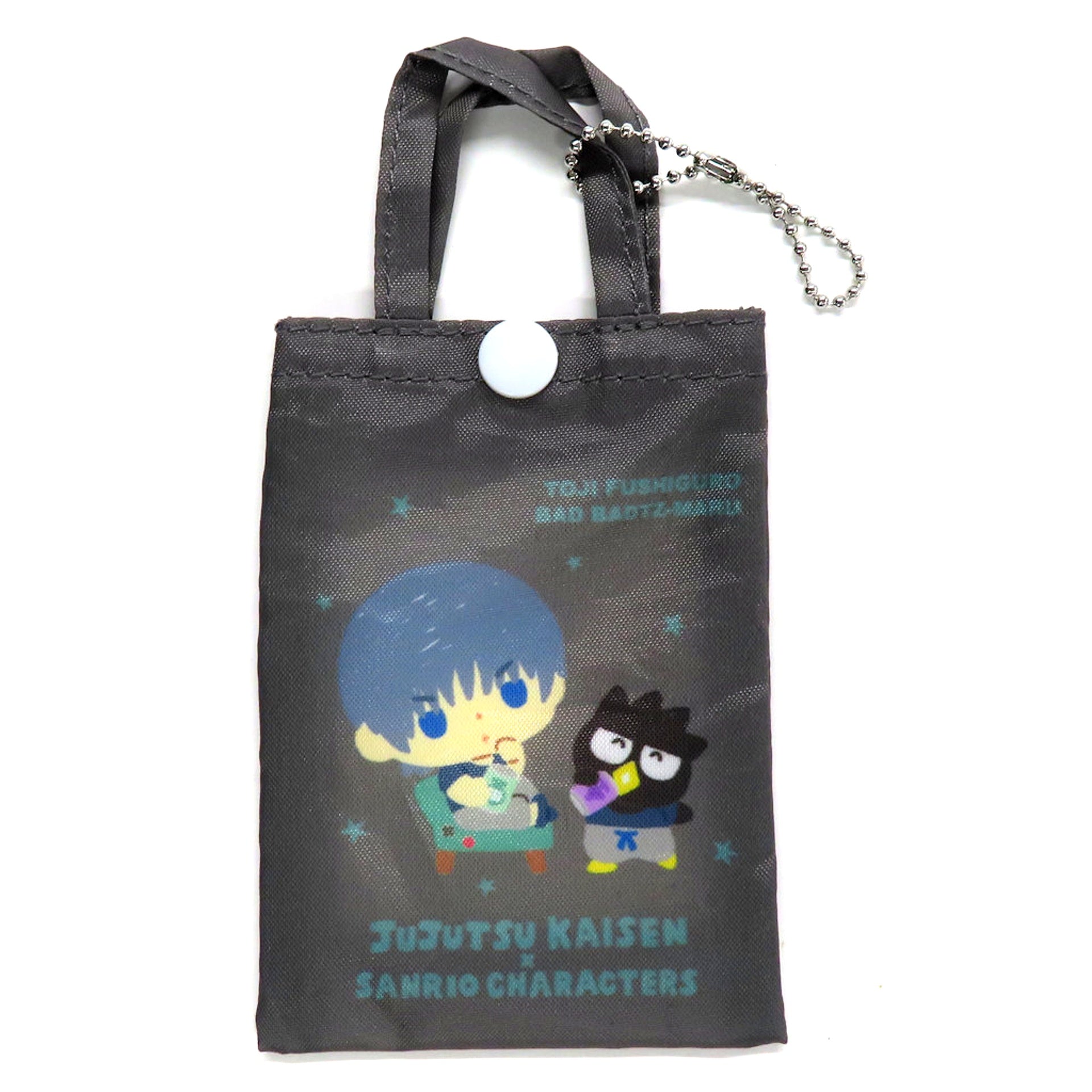 Toji Fushiguro x Bad Badtz-Maru Jujutsu Kaisen Hidden Inventory x Sanrio Miniature Tote Bag Keychain TaS Limited [USED]