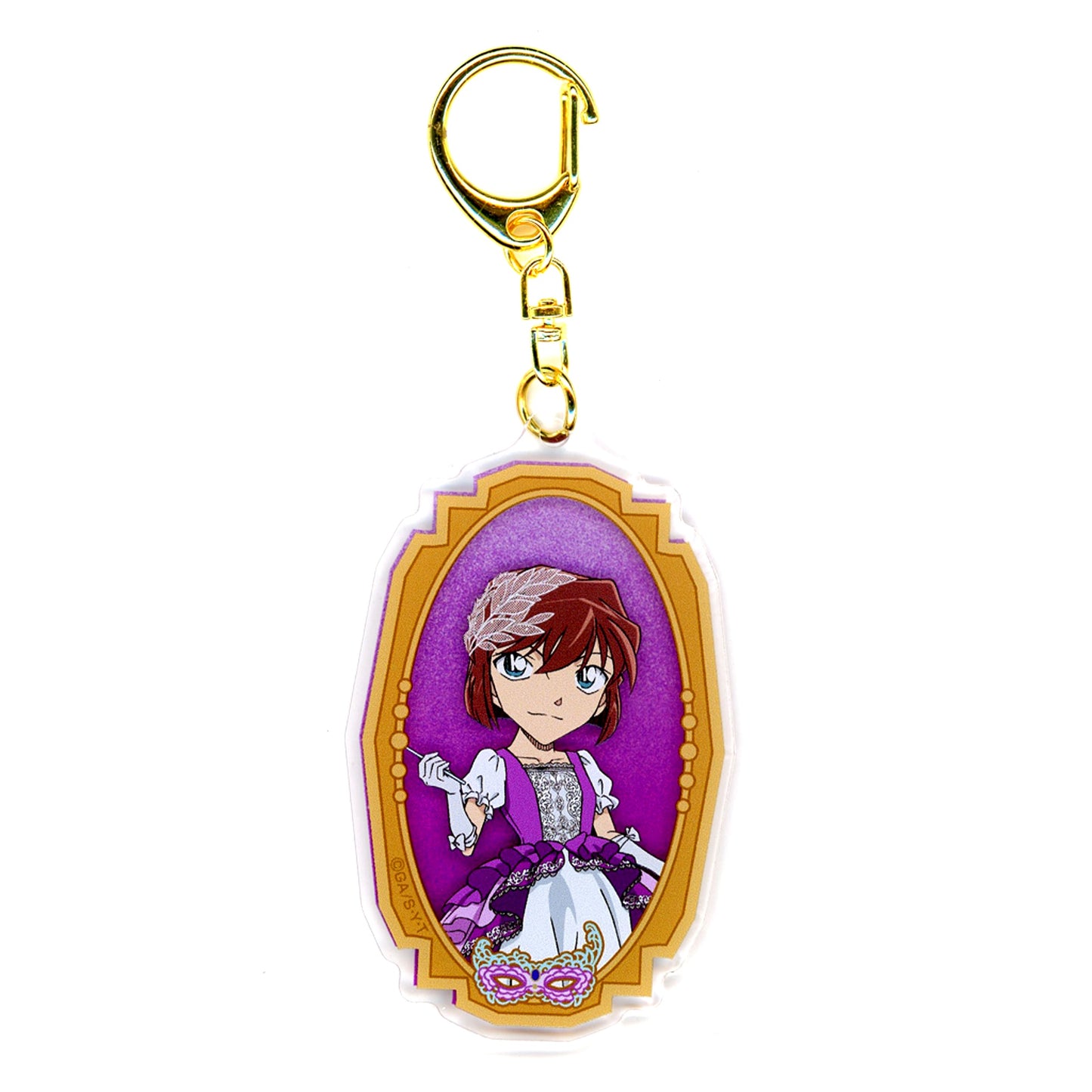 Ai Haibara Detective Conan Hotel New Otani SUPER SWEETS BUFFET Acrylic Keychain [USED]