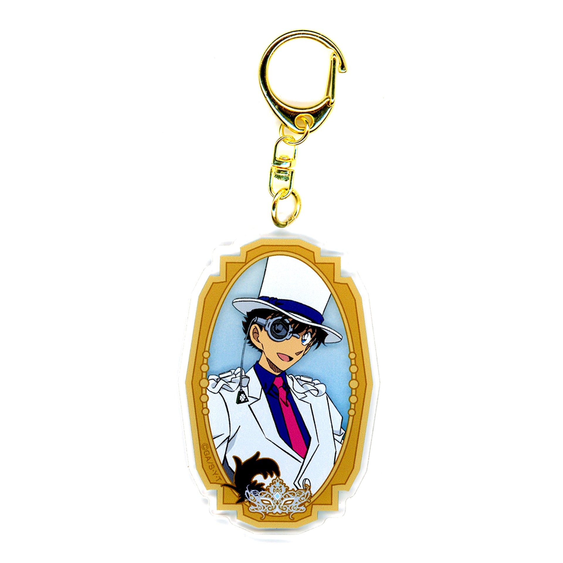 Kaito Kid Detective Conan Hotel New Otani SUPER SWEETS BUFFET Acrylic Keychain [USED]